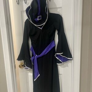 Black and Purple Witch Costume
